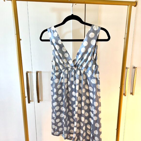 100% Silk Polka Dot Dress by Fiori di Zucca - Picture 8 of 8